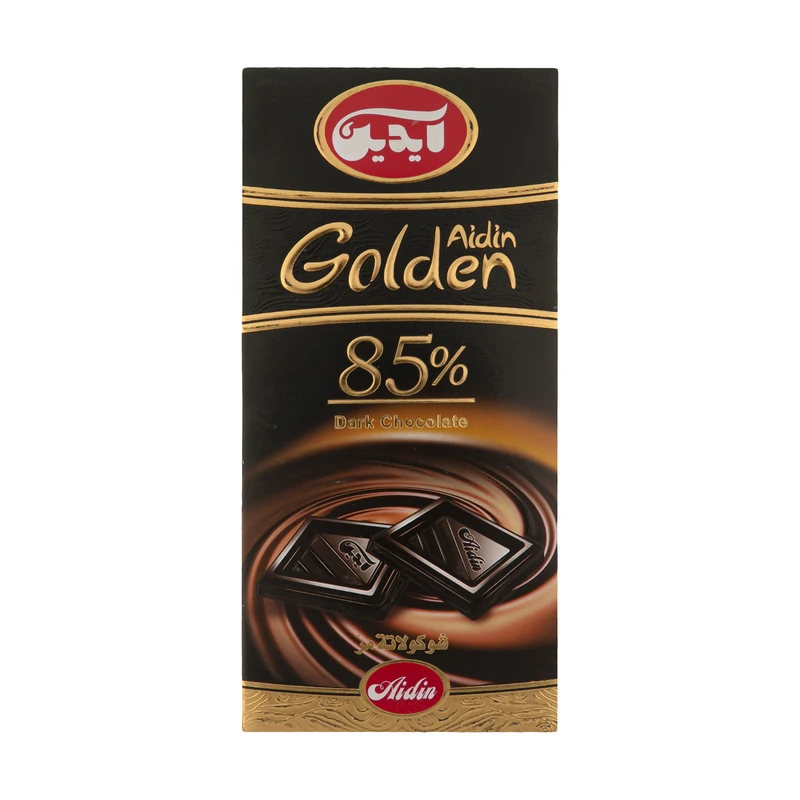 شکلات تلخ ۸۵ درصد آیدین - ۱۰۰ گرم